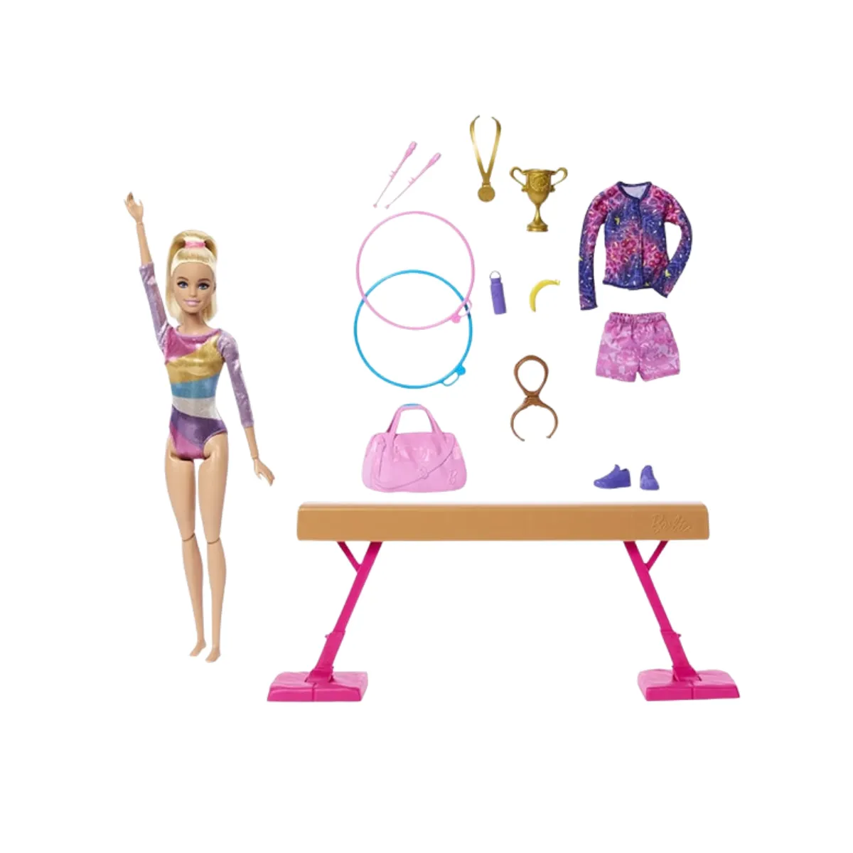 Barbie Gimnasta Cabello Rubio