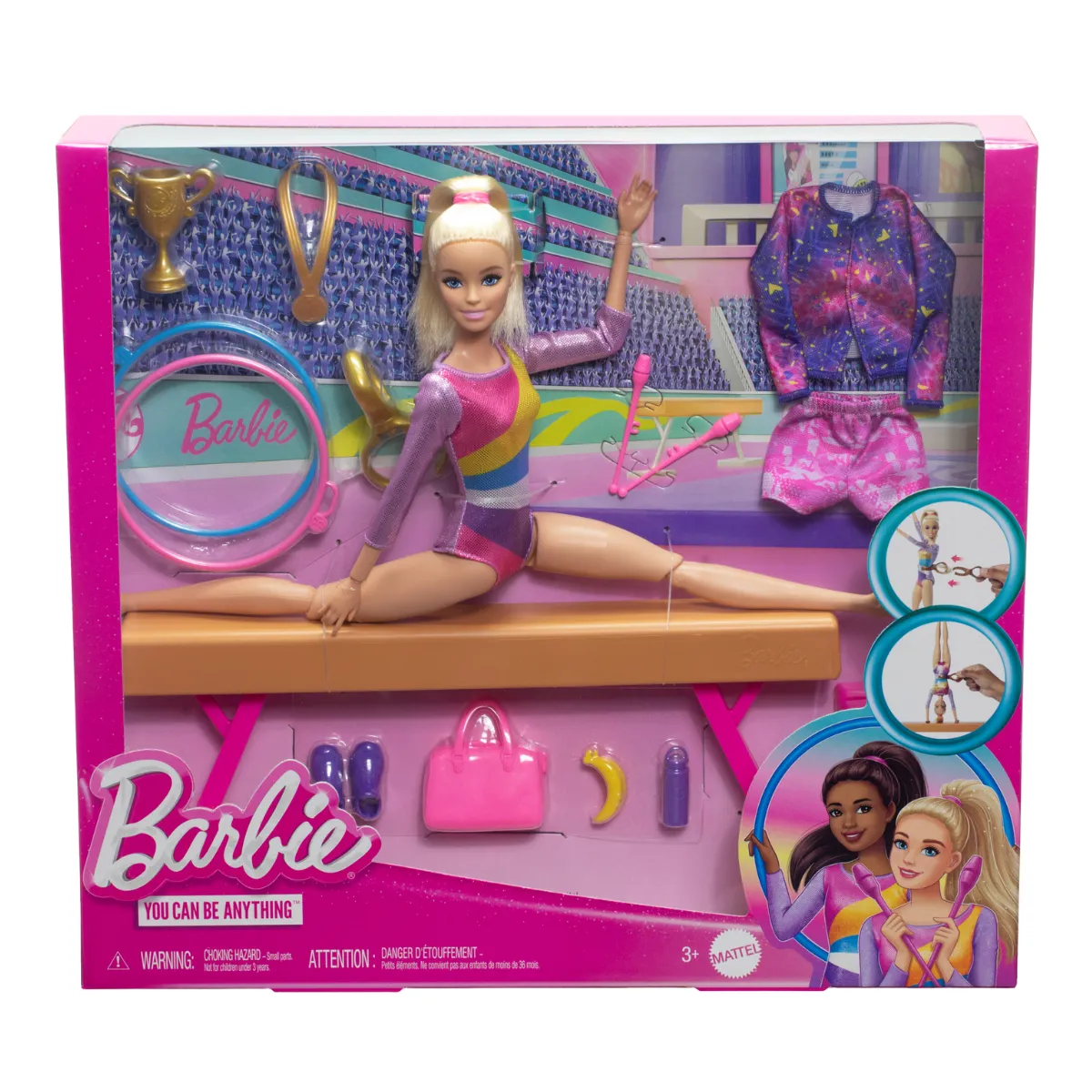 Barbie Gimnasta Cabello Rubio