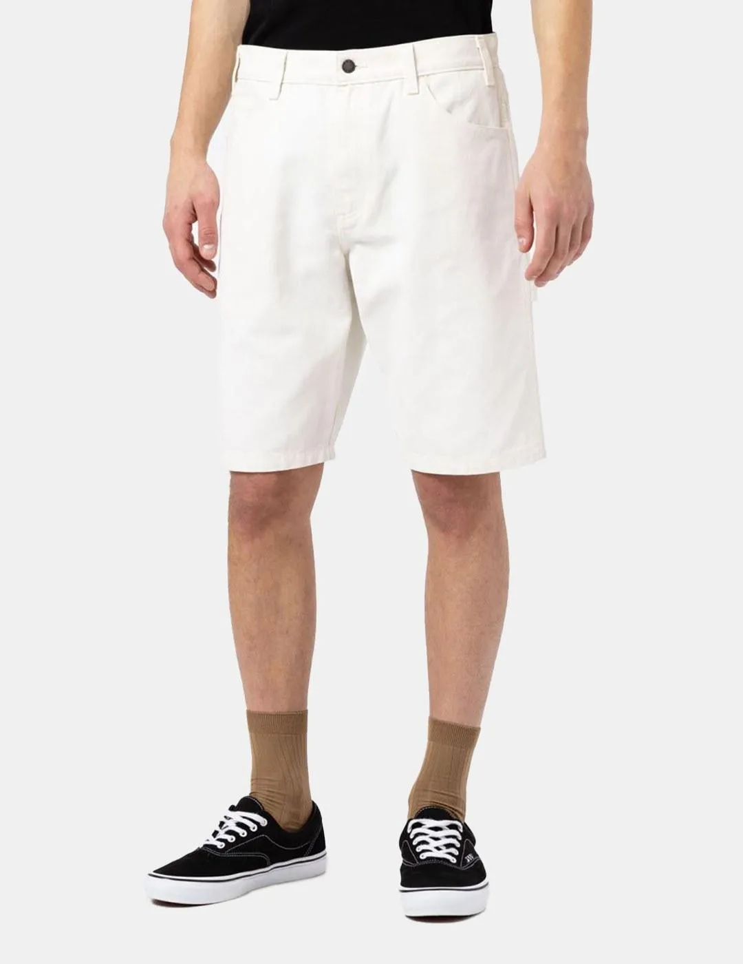 Bermudas Dickies Duck Canvas Sw Blanco Cloud