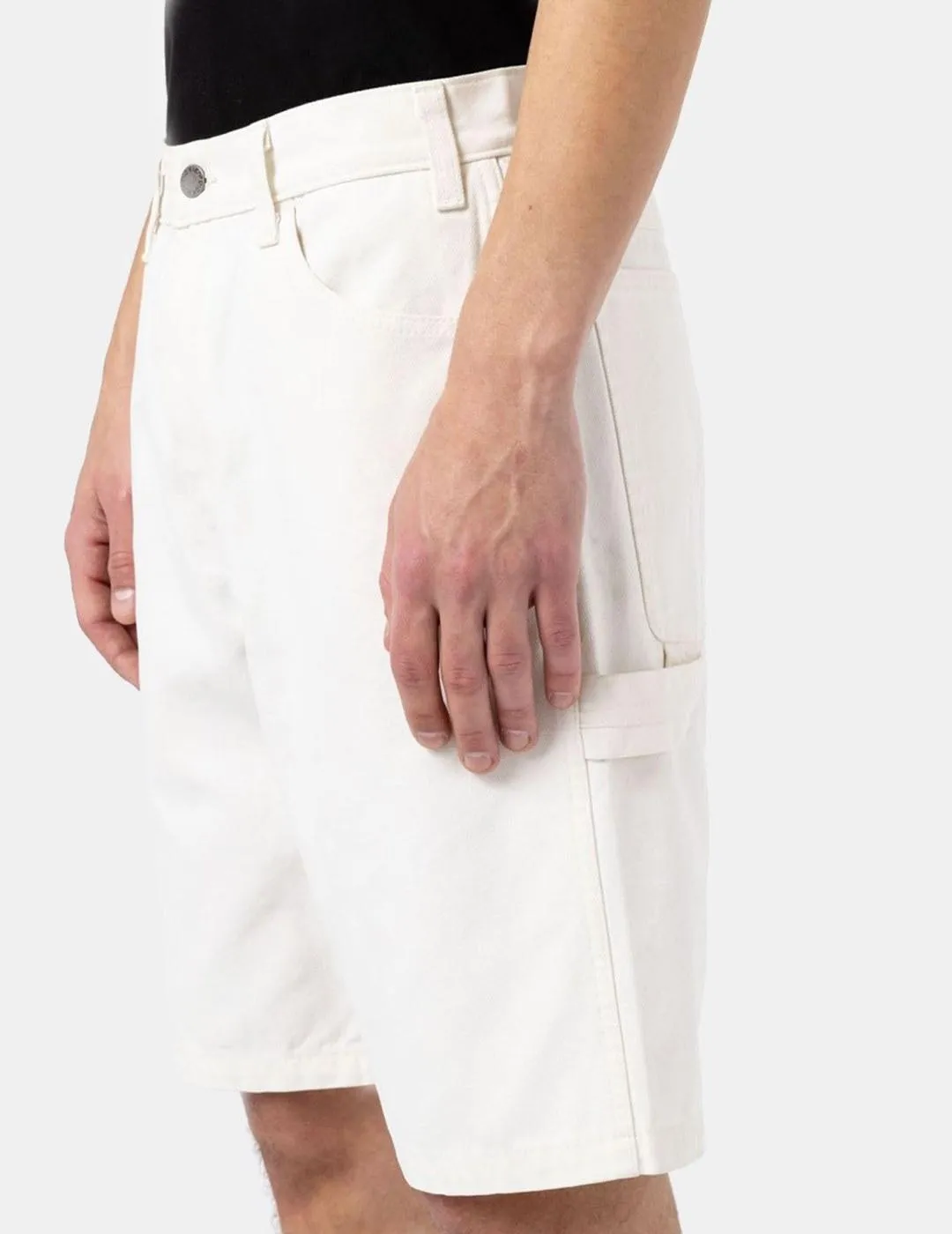 Bermudas Dickies Duck Canvas Sw Blanco Cloud