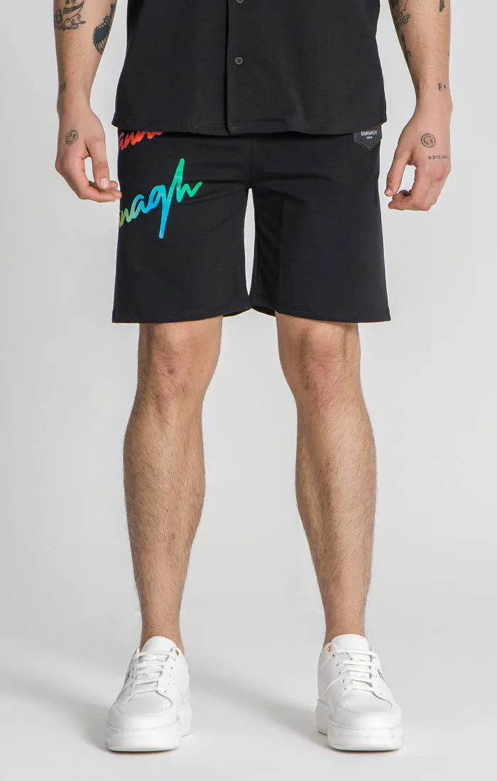 Black Chromatica Signature Shorts