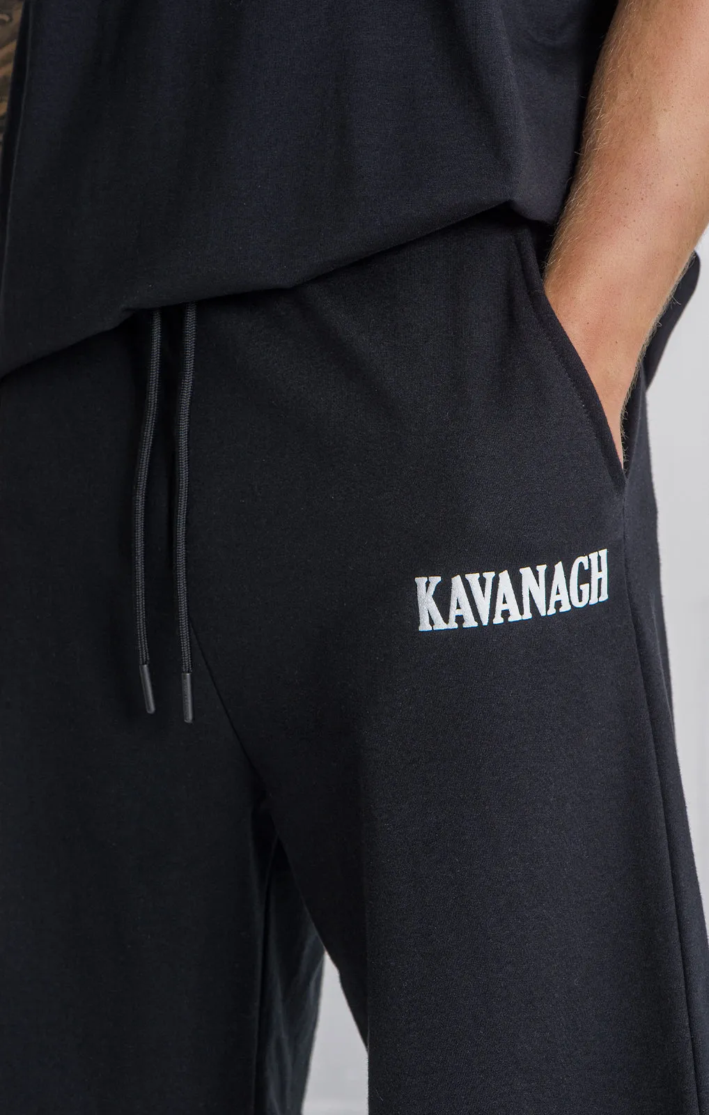 Black Kavanagh Loose Shorts