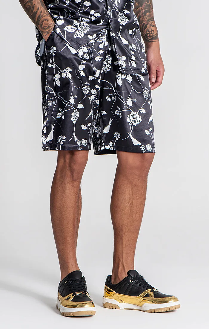 Black Los Felices Shorts