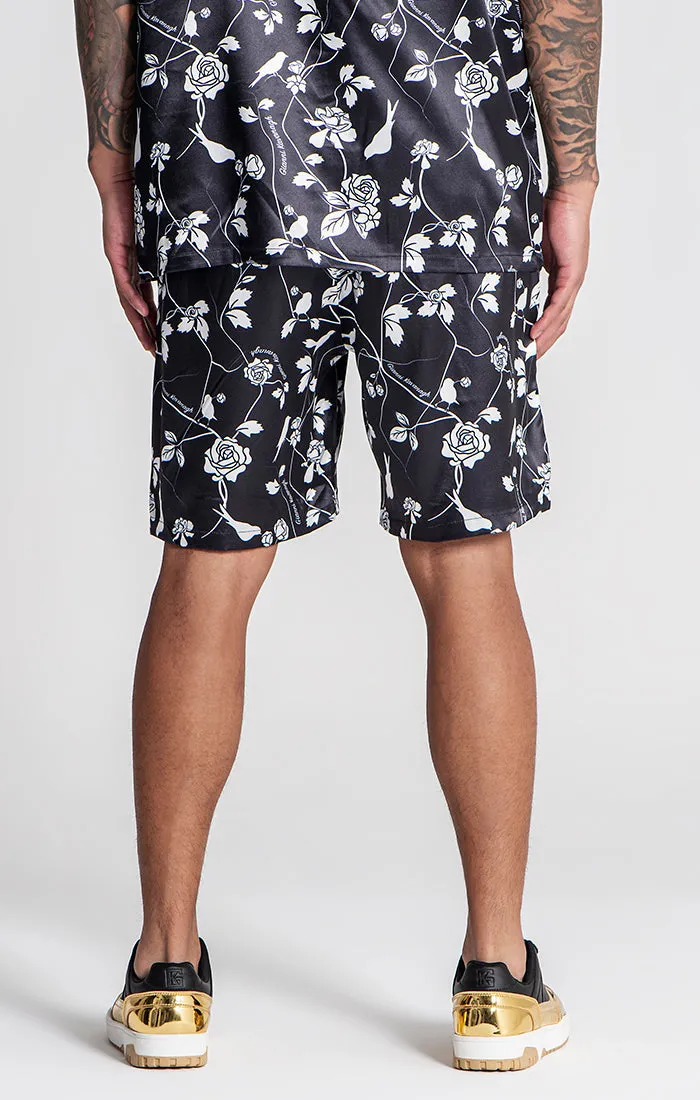 Black Los Felices Shorts