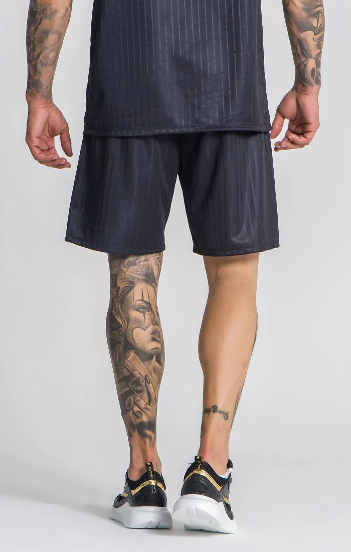 Black Major League Shorts