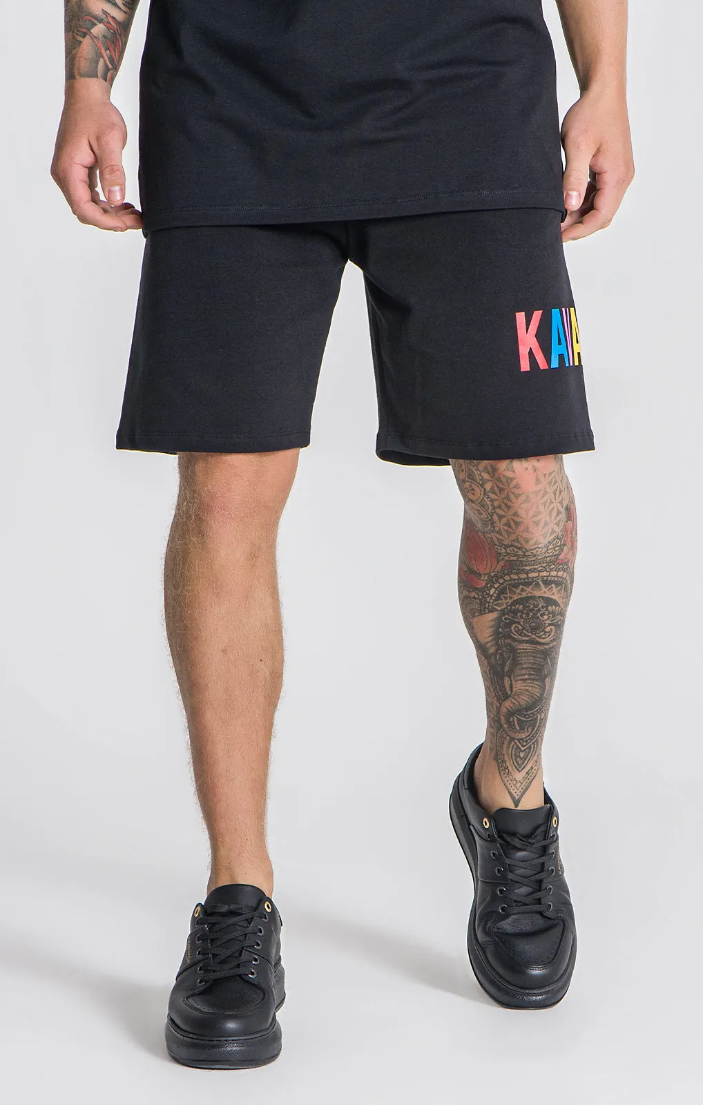 Black Neverland Shorts