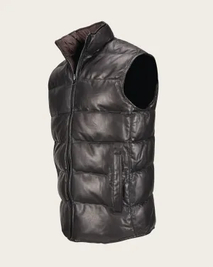 Black padding vest