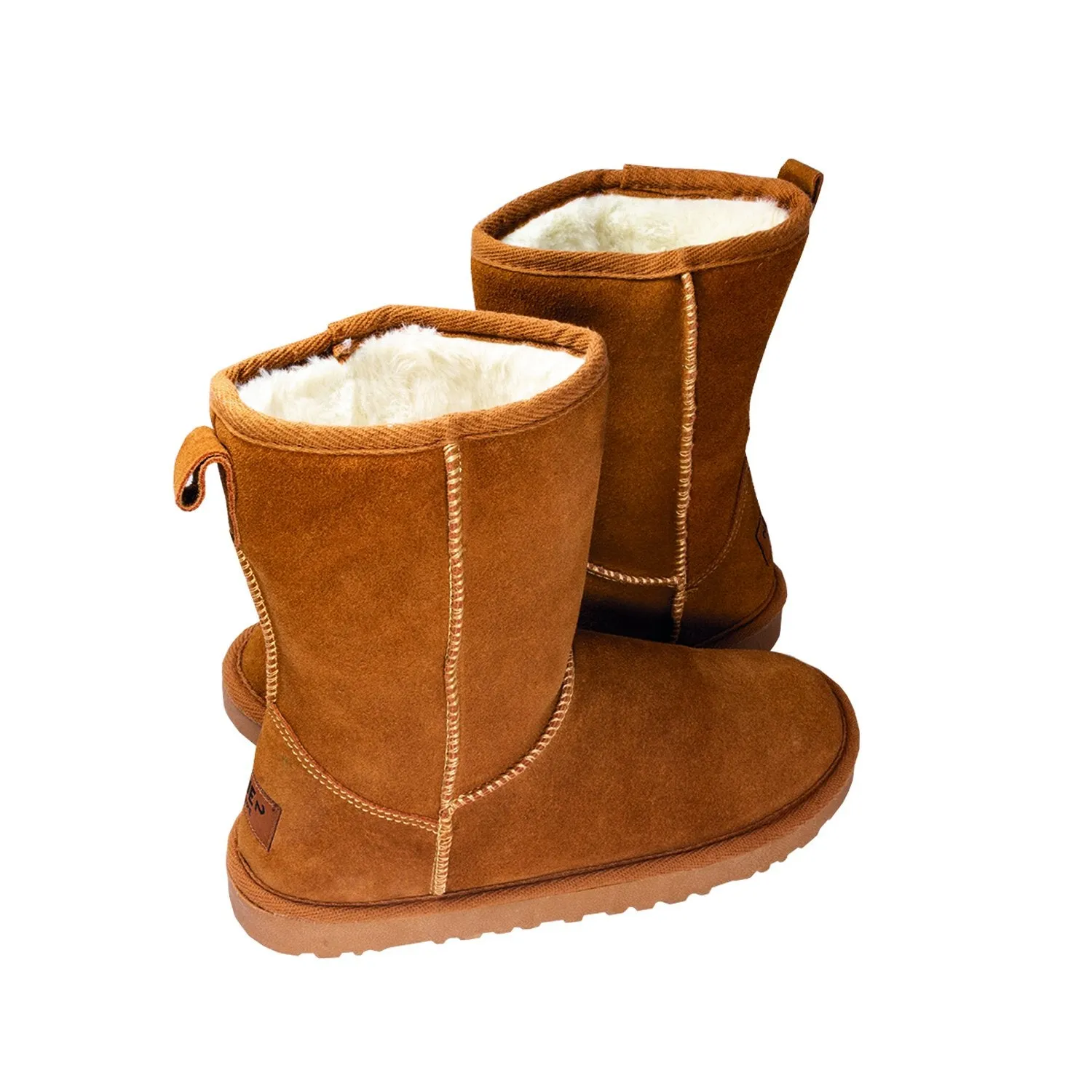 Bota Cuero Mujer Verona Caramel