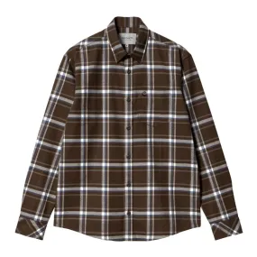 Camisa Carhartt WIP Barten Check Buckeye para Hombre