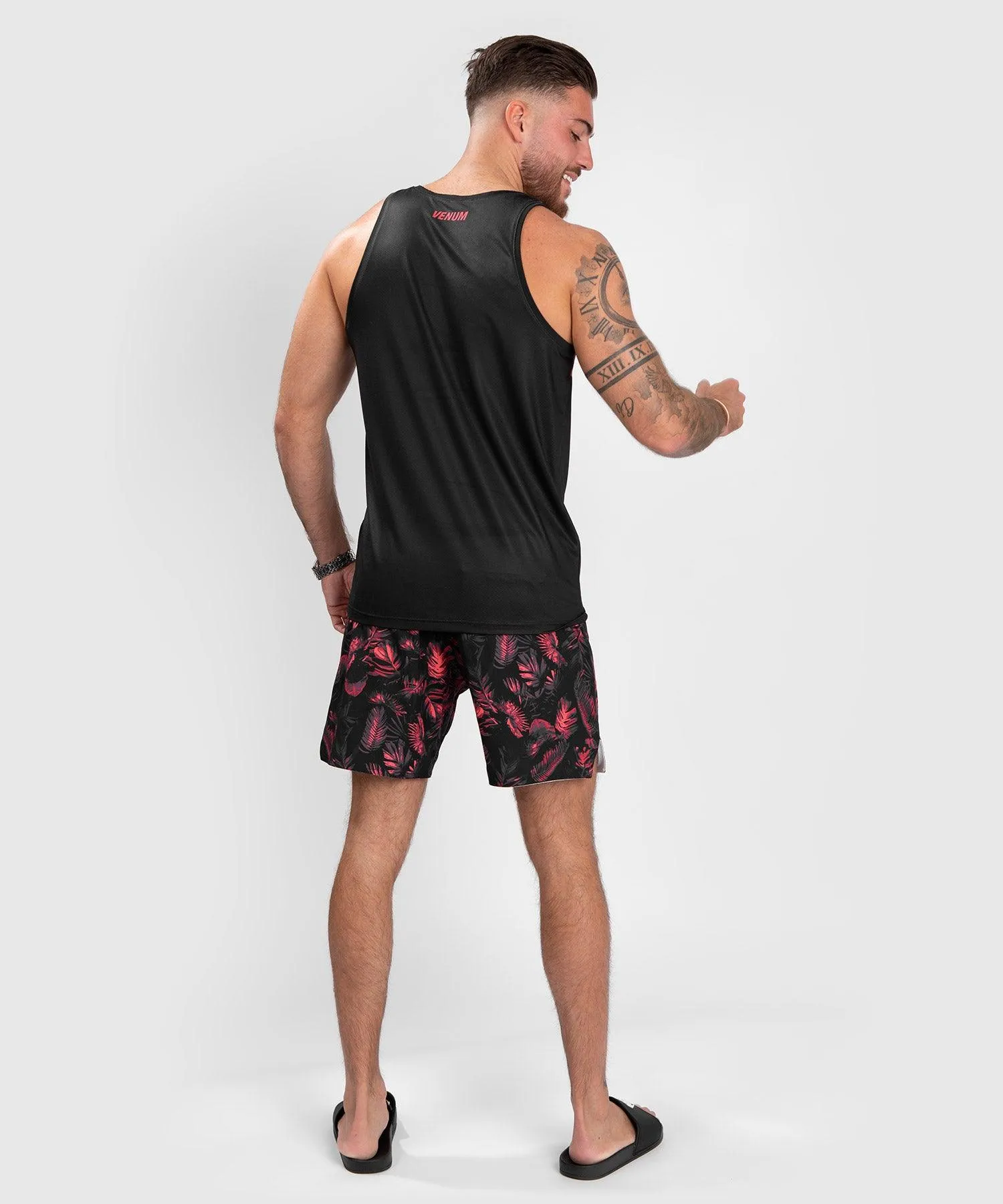 Camiseta de tirantes Venum Bali Jungle Dry Tech - Rojo