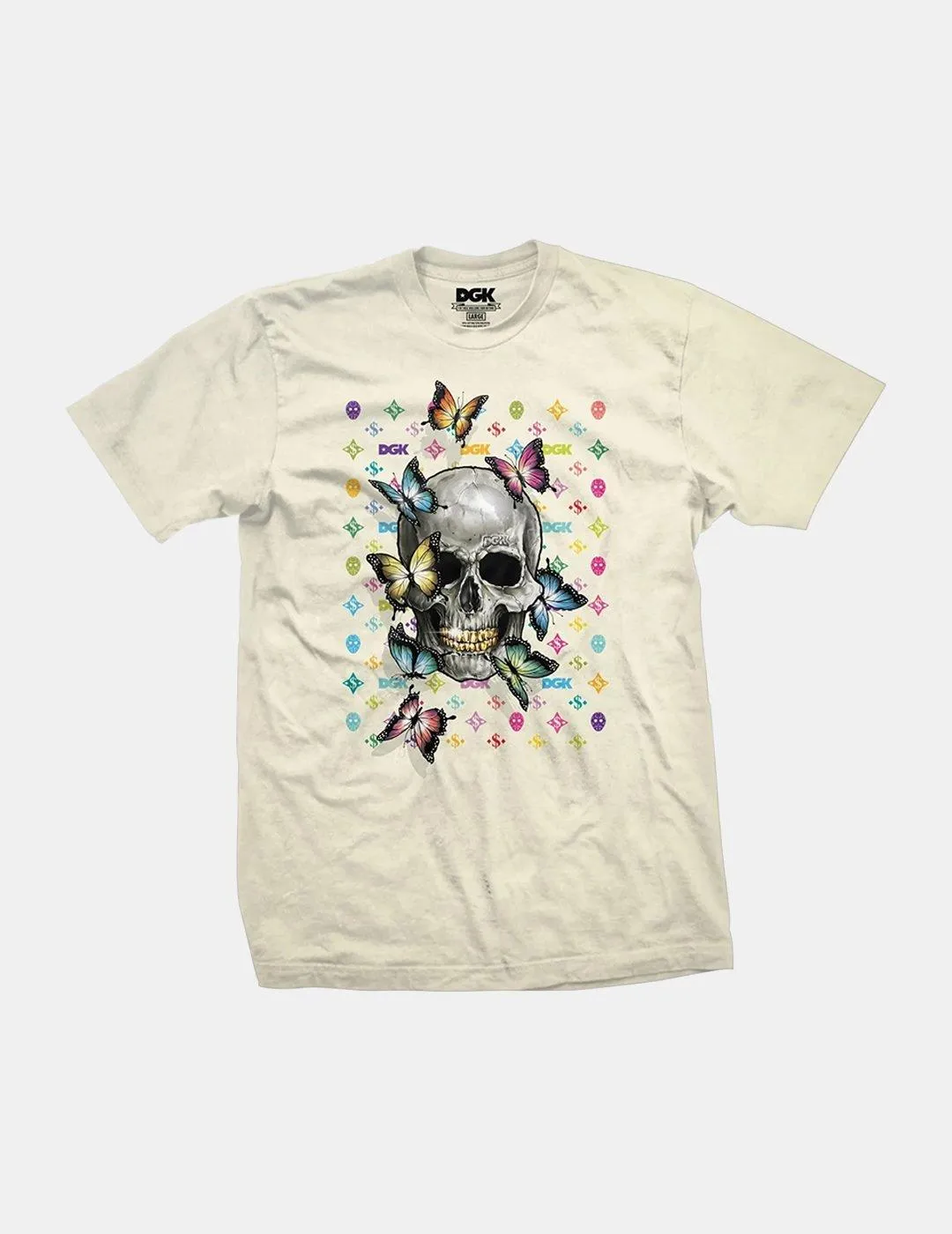 Camiseta Dgk Dead Dream Beige