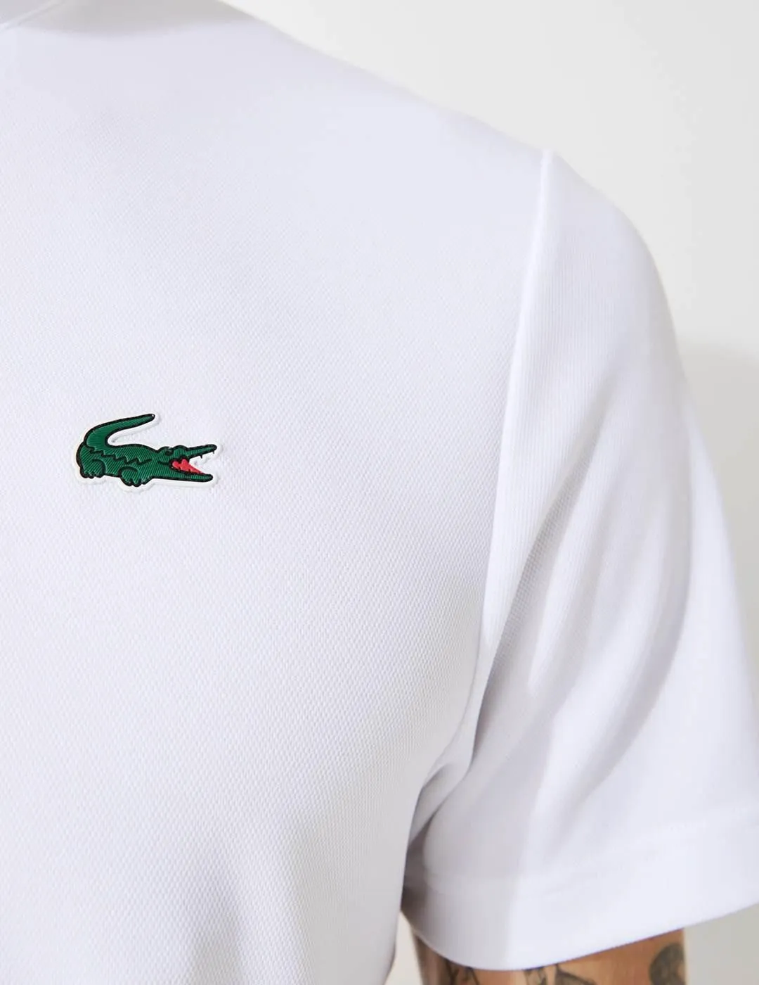 Camiseta Lacoste TH3401 Blanco