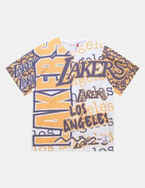 Camiseta Mitchell & Ness NBA Lakers Jumbotron 2.0