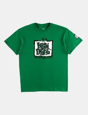 Camiseta New Deal WTF 30th Anniversary Verde