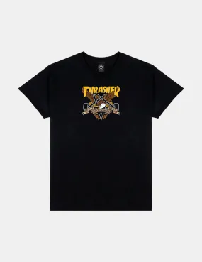 Camiseta Thrasher Eaglegram Negro