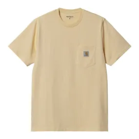 CARHARTT WIP POCKET T-SHIRT CORNSILK