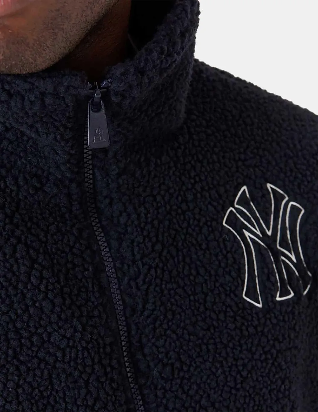 Chaqueta New Era MLB New York Yankees Sherpa Azul