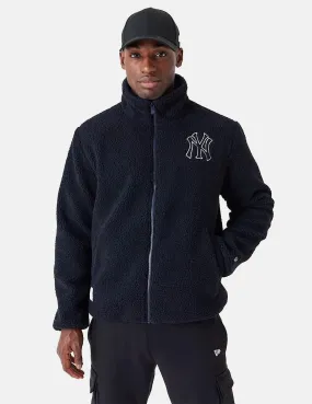 Chaqueta New Era MLB New York Yankees Sherpa Azul