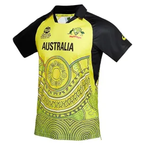 Cricket Australia 2022/23 WORLD CUP T20 Indigenous Replica Mens Shirt by Asics