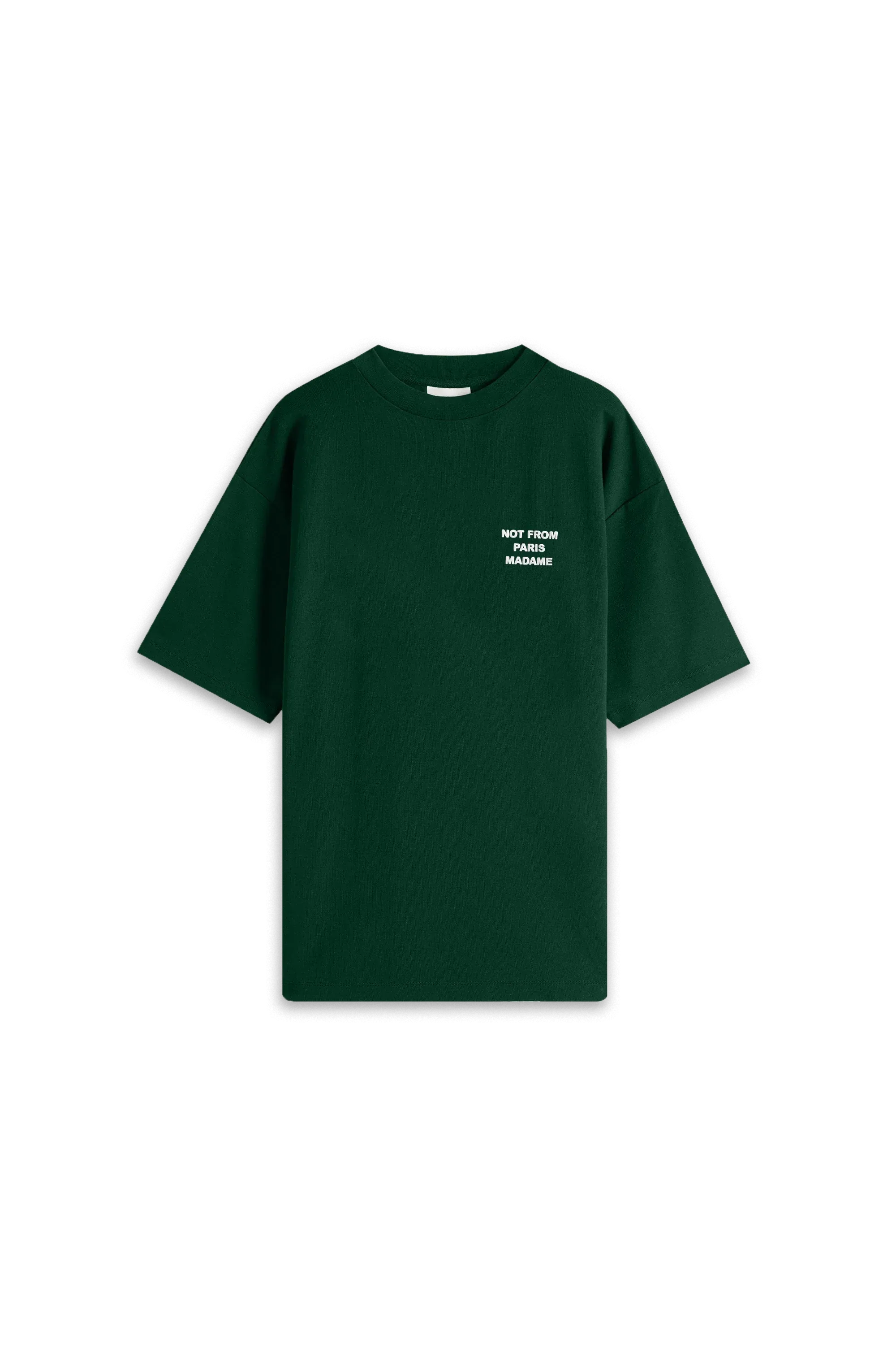 Drôle de Monsieur Slogan Tee - Dark Green