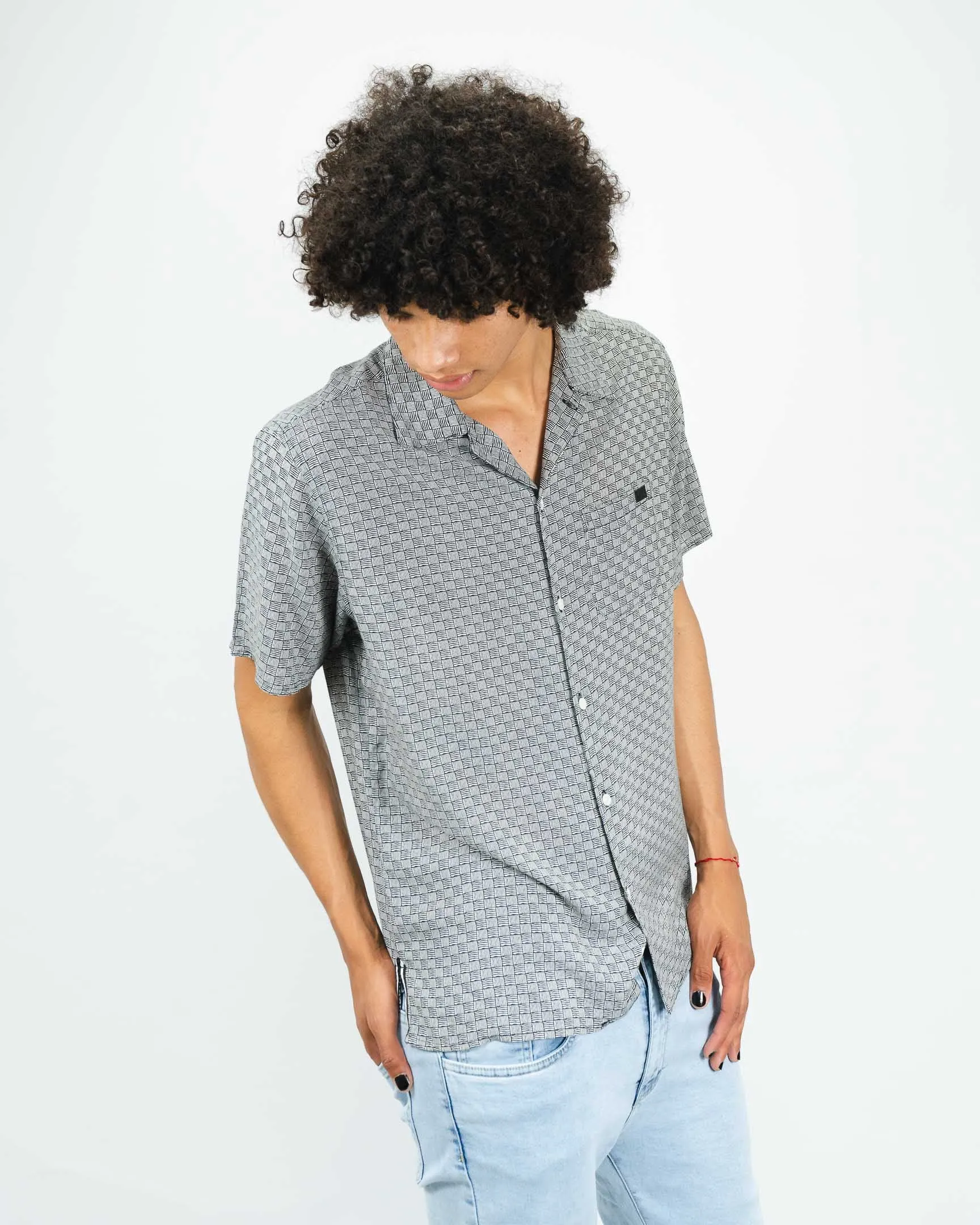 Ibiza Chalis Shirt 23 - Glen Check