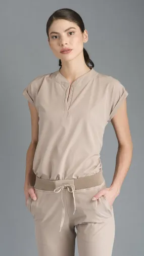 Kanaus® Top Casual Almond Beige | Dama