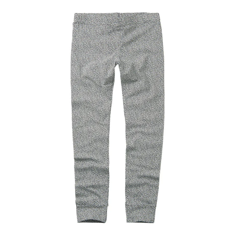 Kinder Legging Zwart/Wit Stip