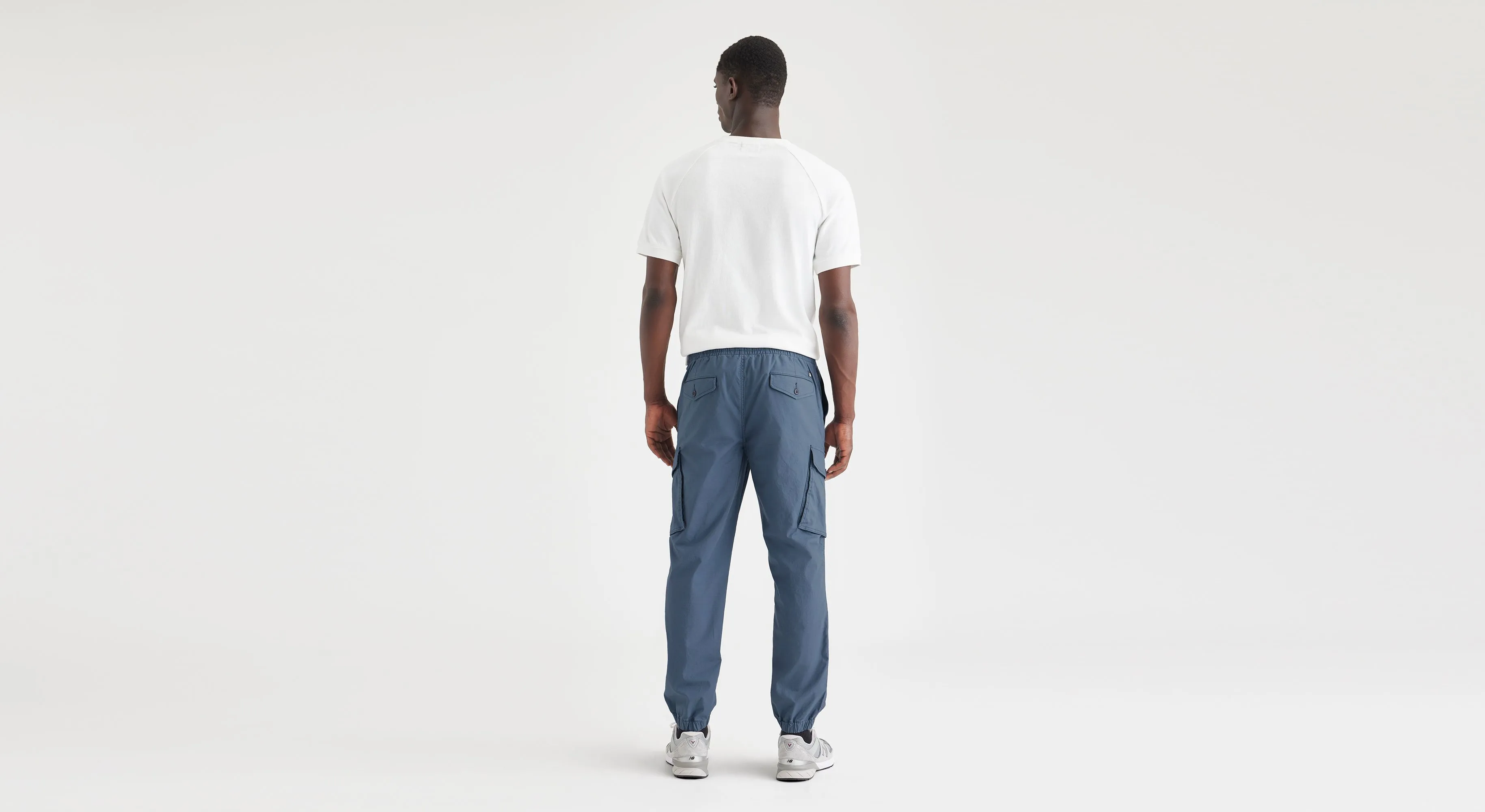 Men's Straight Tapered Fit Cargo Jogger Pants