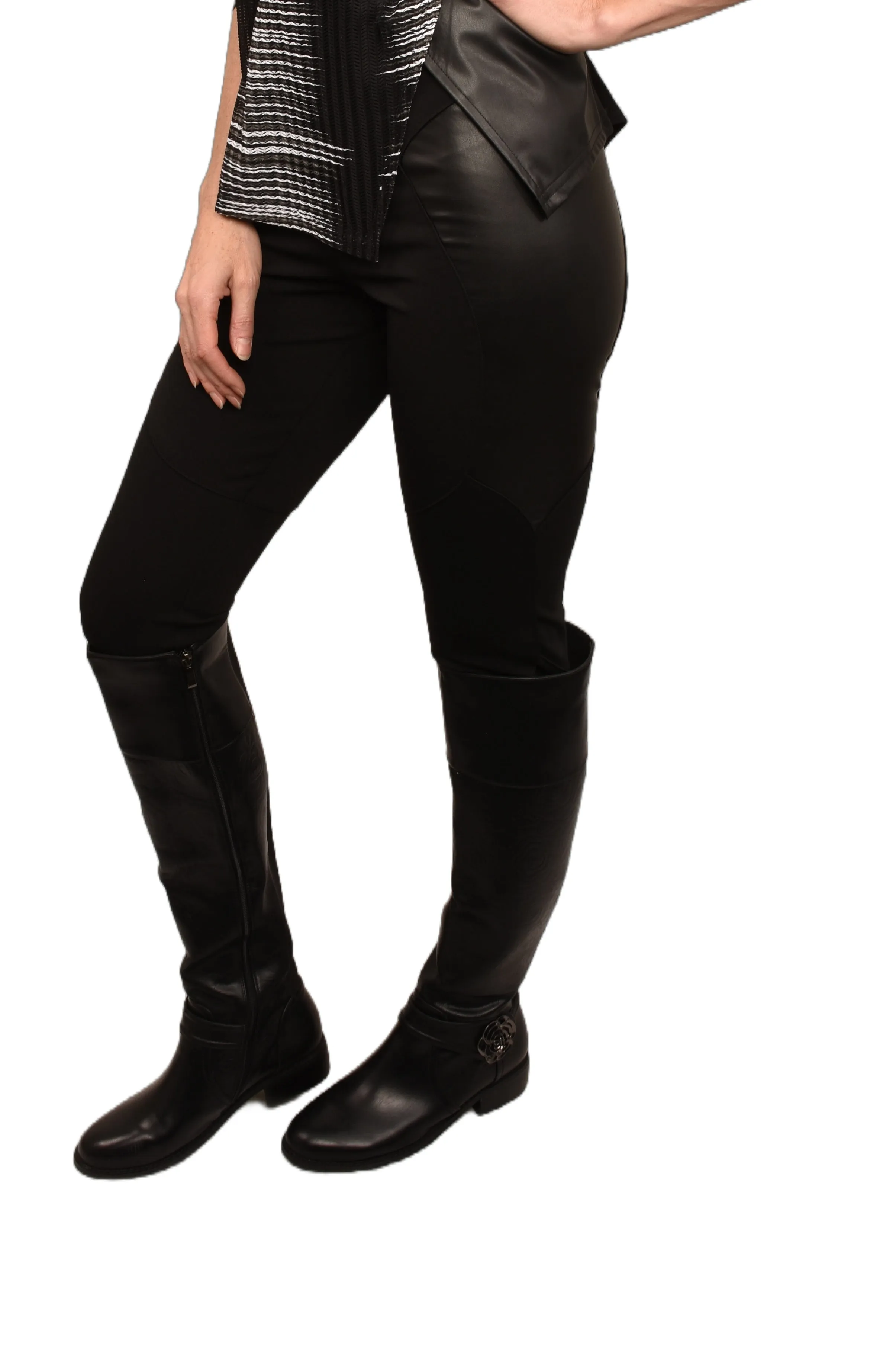 Pantalon Noir "Raven" -P7235 | Pant "Raven" Black -P7235