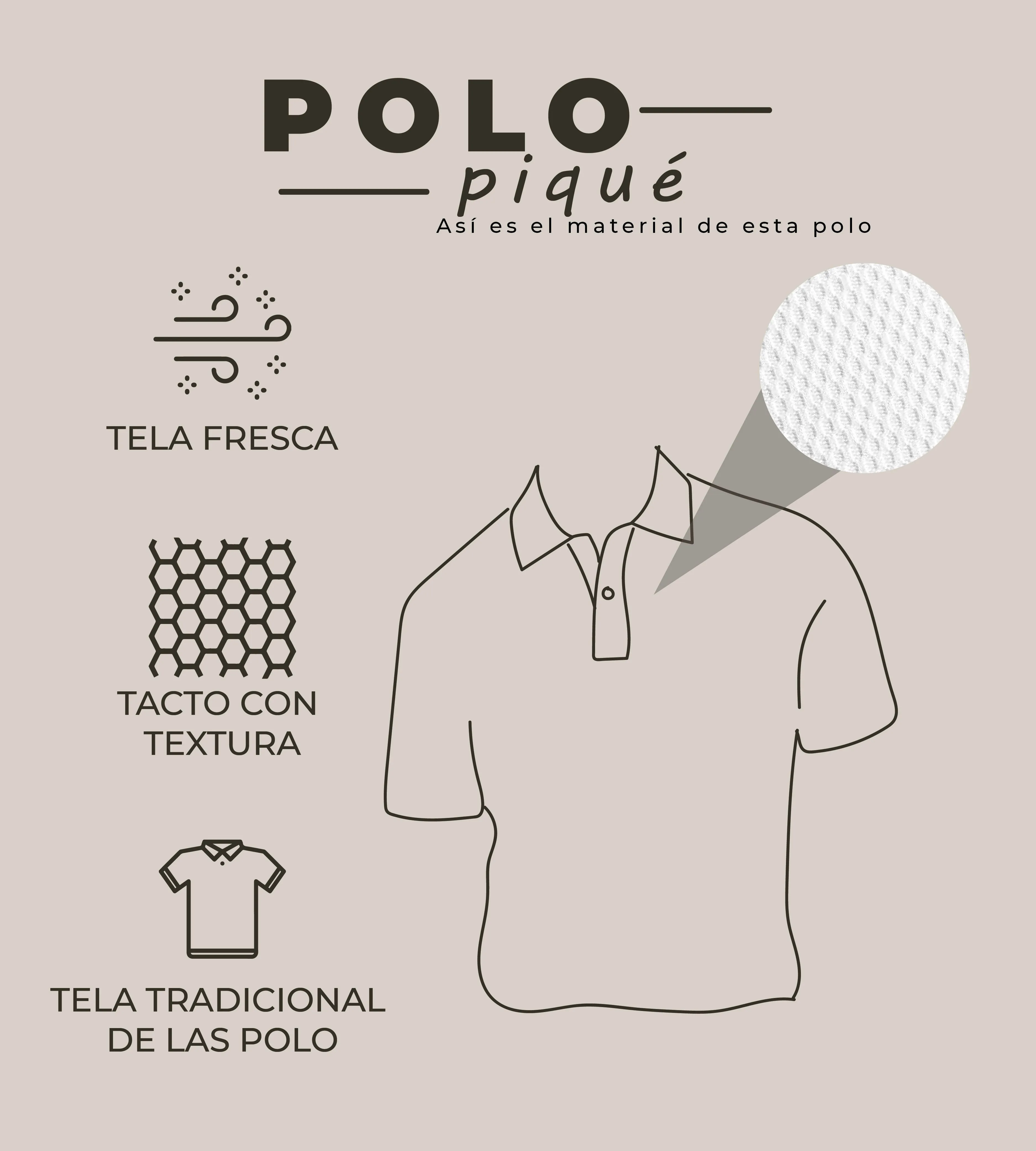 Polo Fondo Entero Coral Ref. 101140523