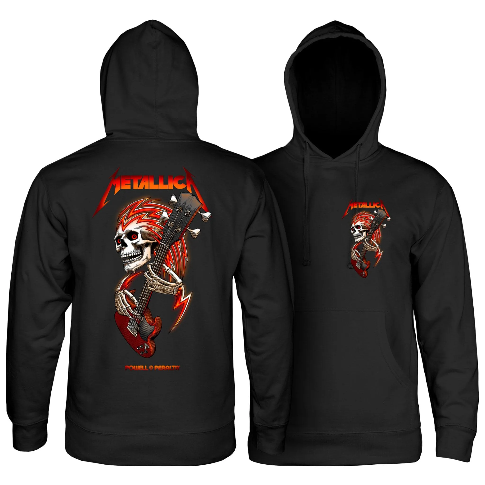 POWELL PERALTA OG Metallica Collab Black Sudadera - Ropa