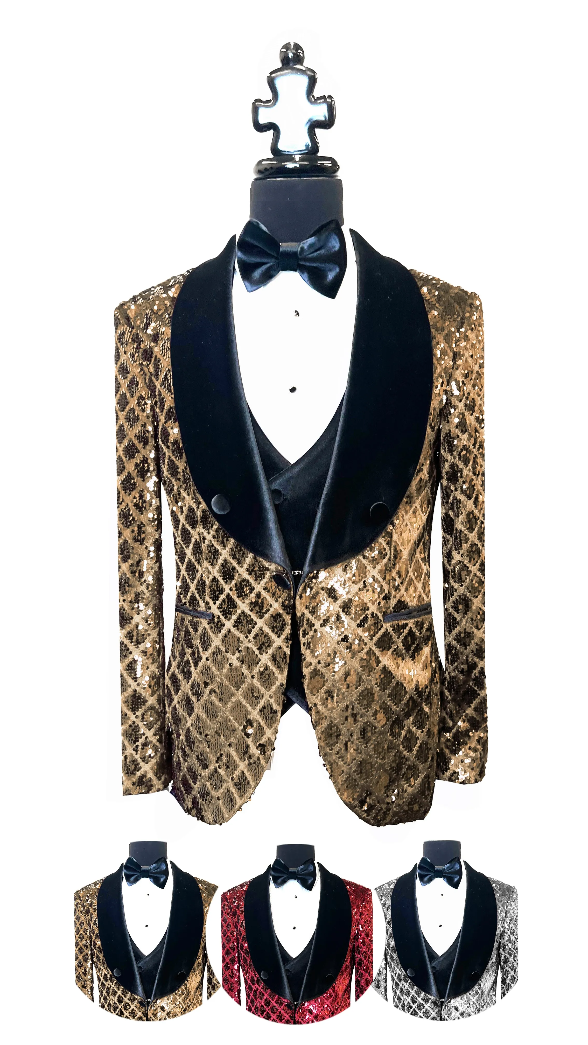 Sequin Splendor Vercini Tuxedo®