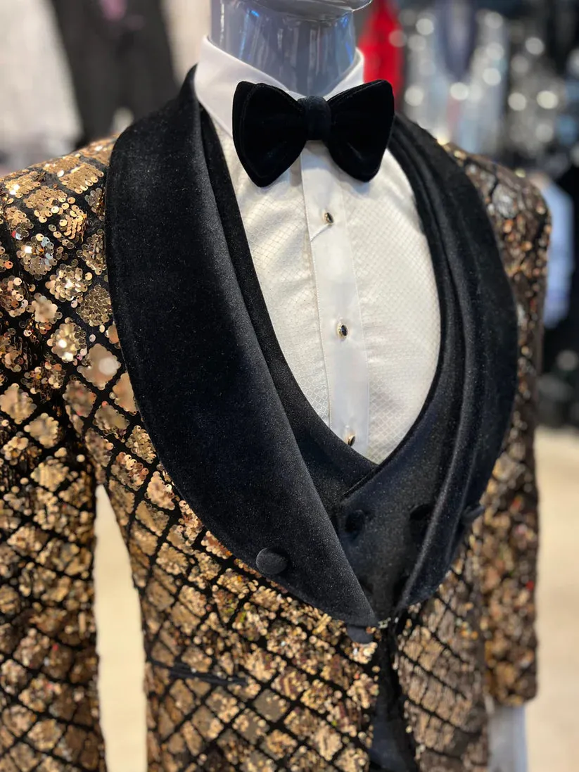 Sequin Splendor Vercini Tuxedo®