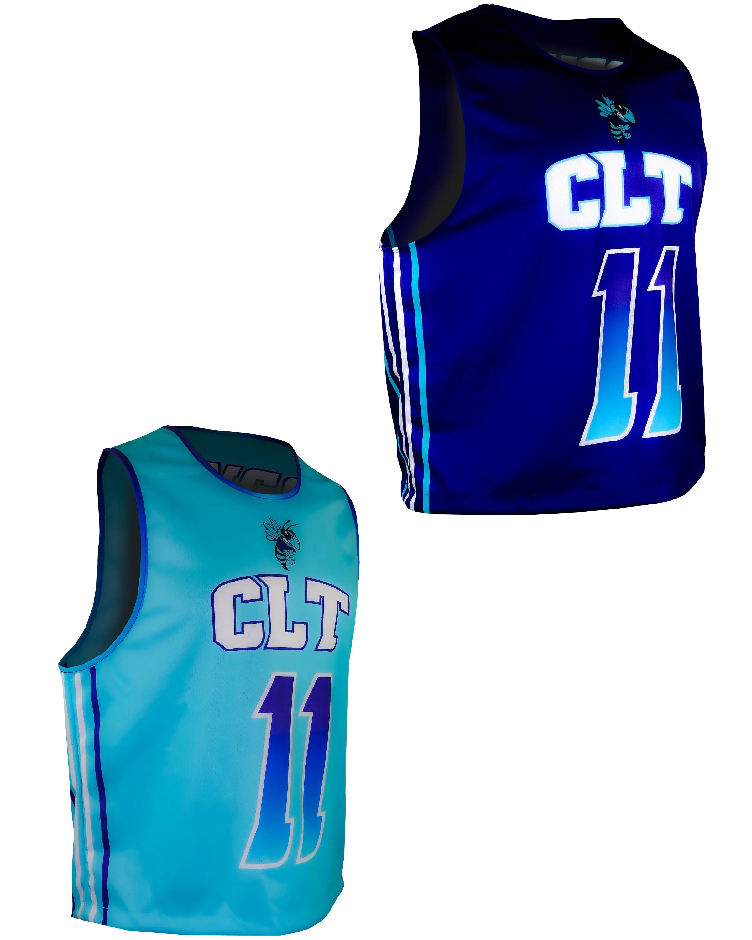 Single Ply Reversible Lacrosse Pinnie