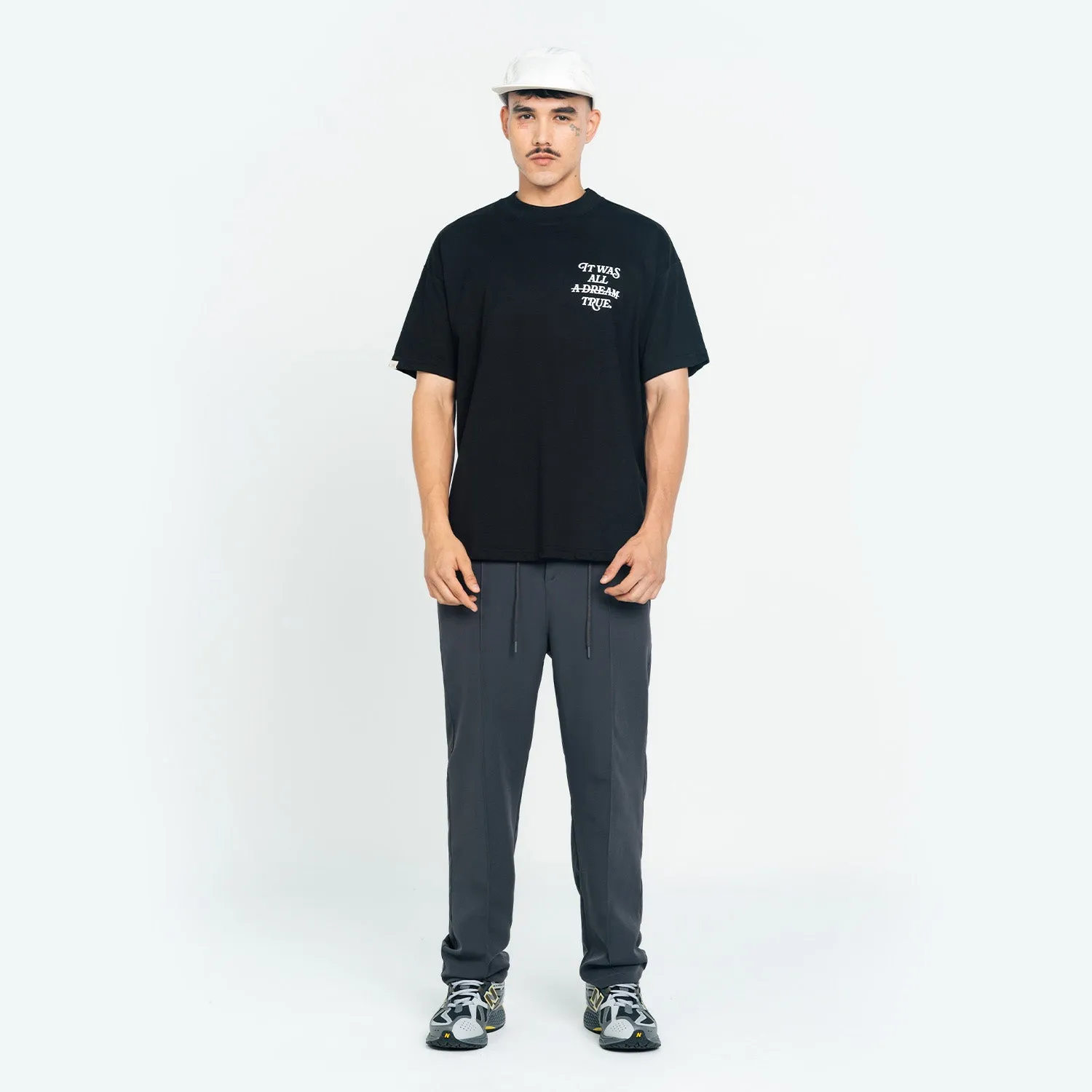 Slim Trackie Pants - Grises