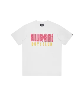 STRAIGHT ARCH LOGO TEE WHITE