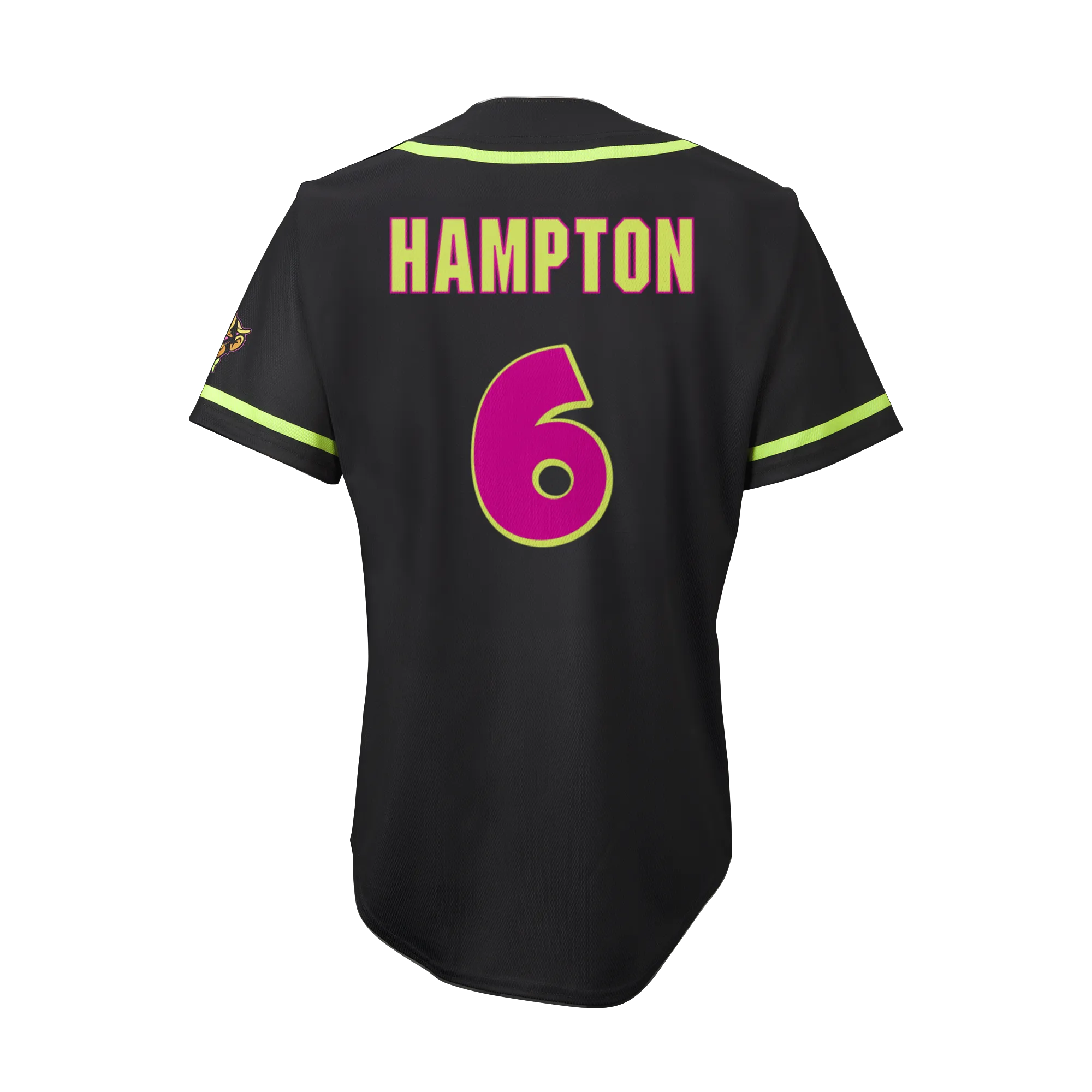 YOUTH Party Animals Reece Hampton #6 EvoShield Jersey - Black