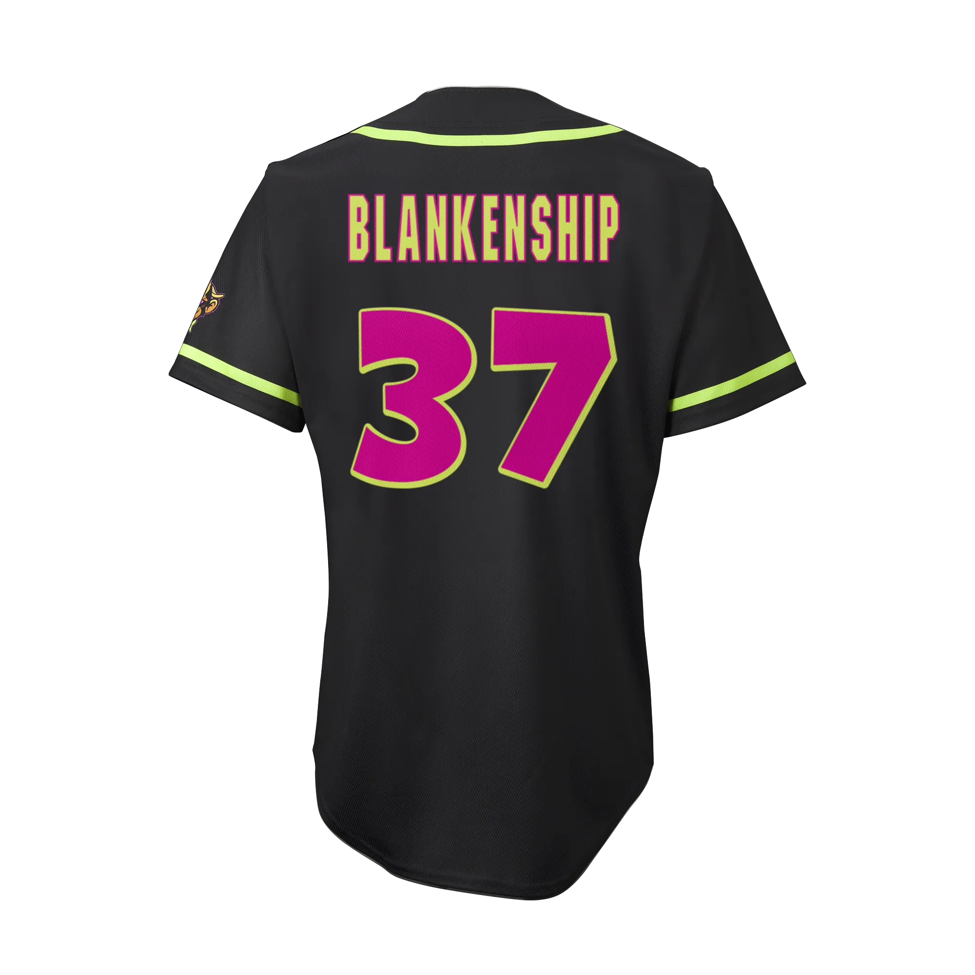 YOUTH Party Animals Zach Blankenship #37 Evoshield Jersey - Black